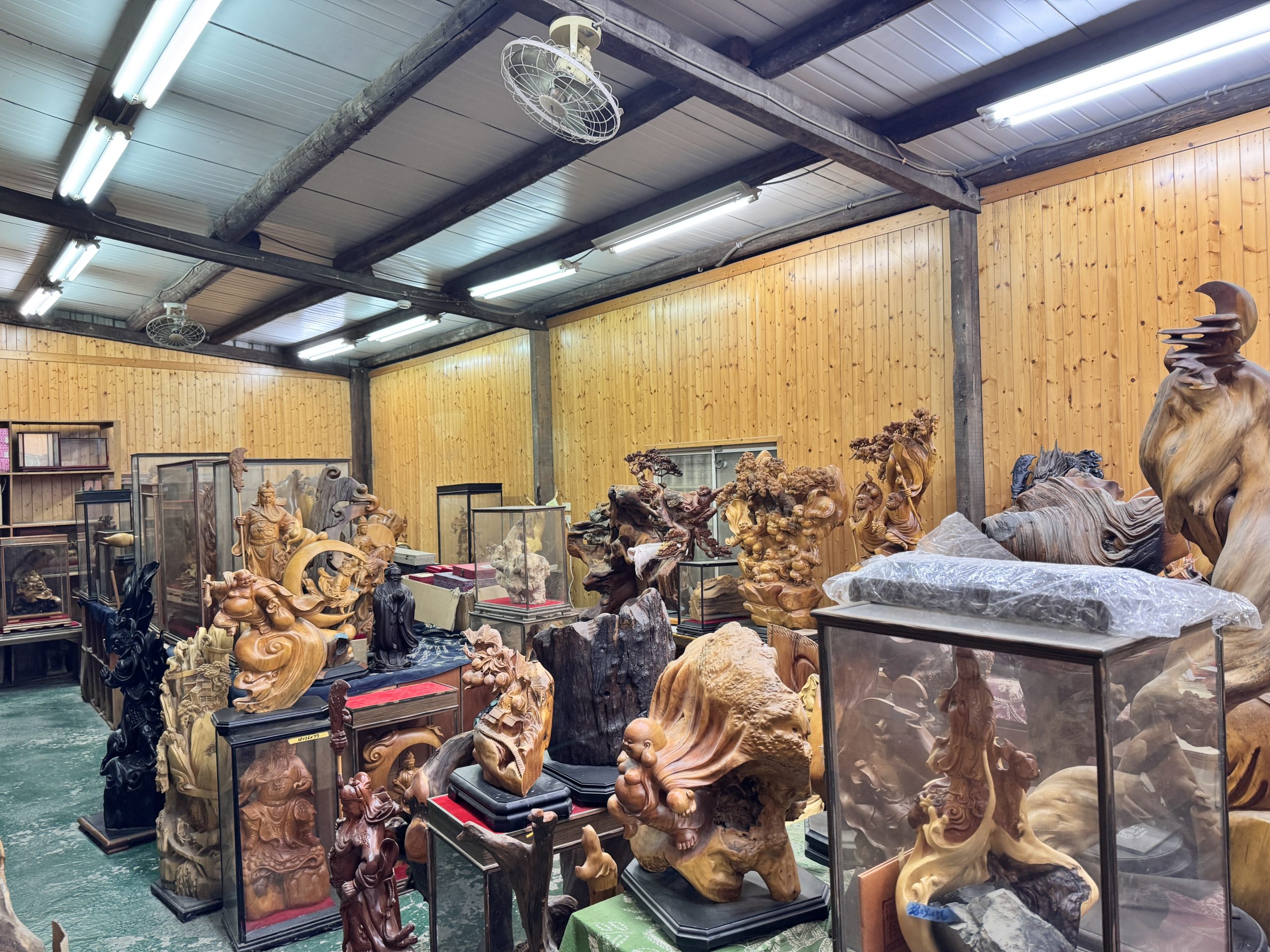 工廠內部展示－收藏品陳列