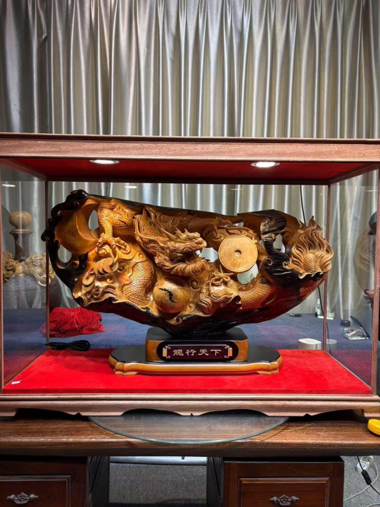 木雕作品短影音素材 金時代空間